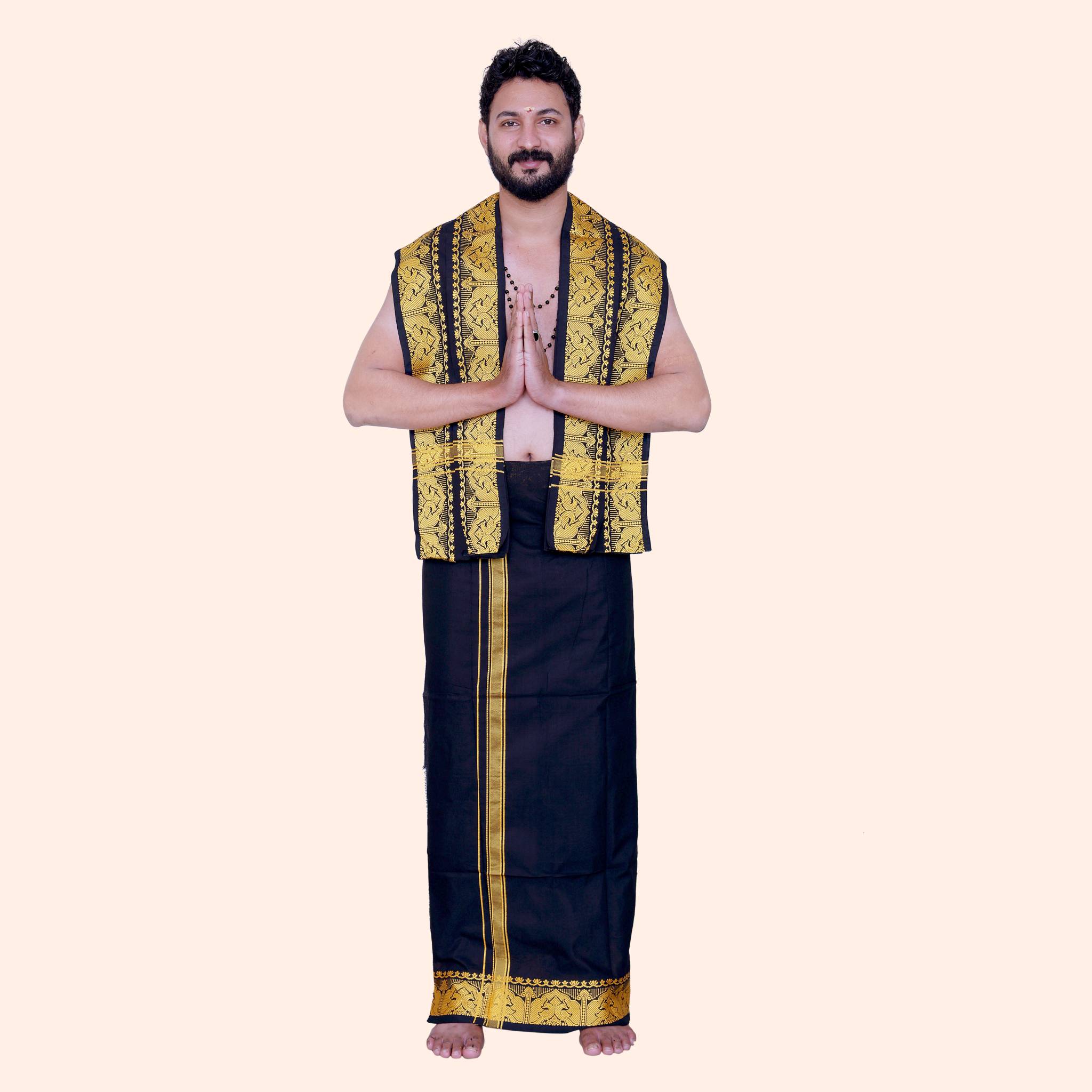 Fancy Jacquard Dhoti