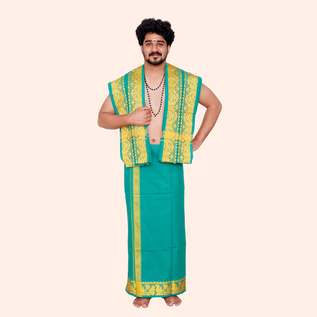Fancy Jacquard Dhoti