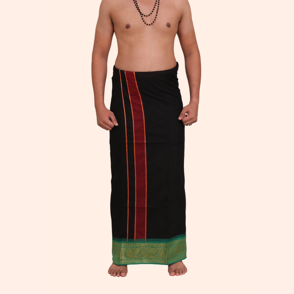 Jacquard Dhoti