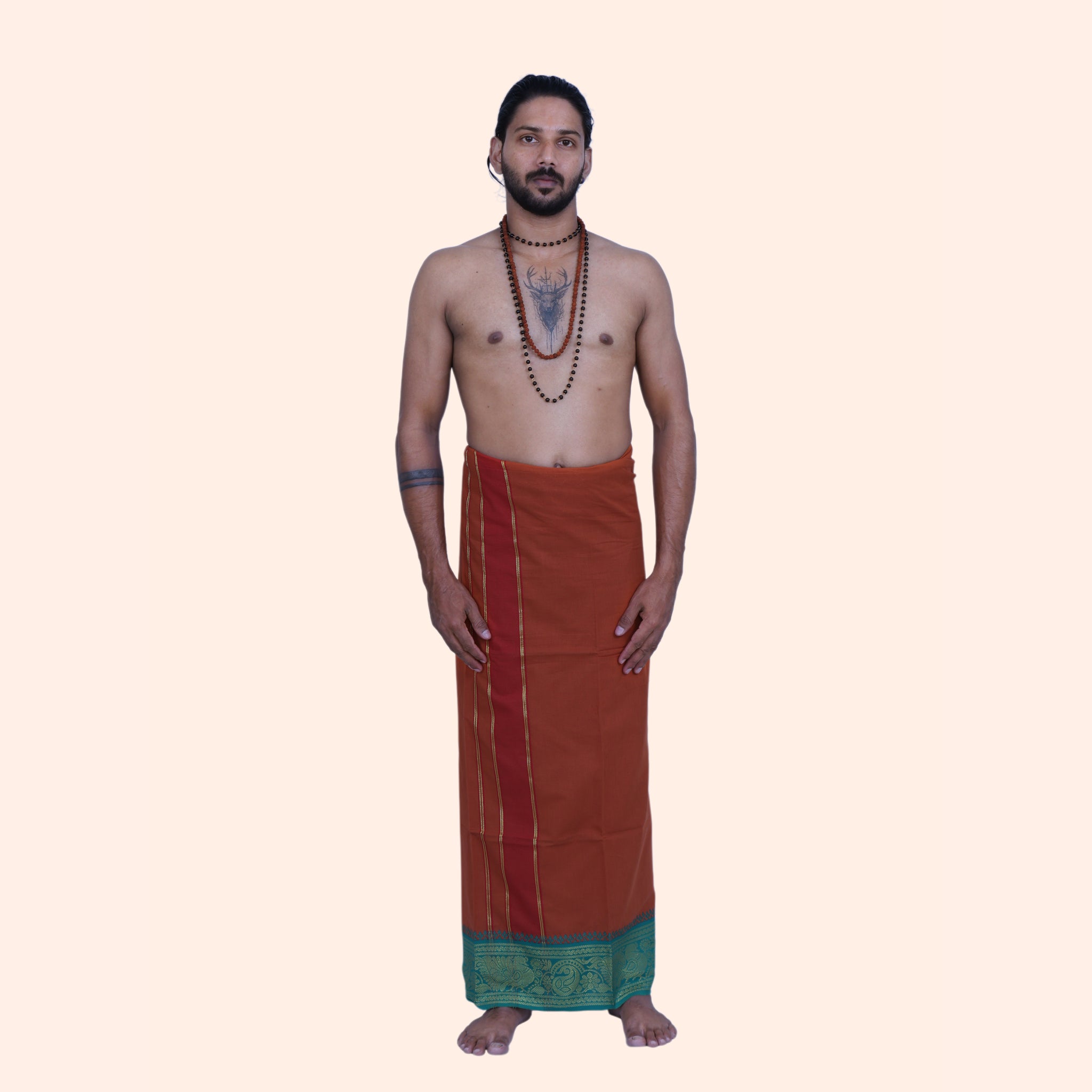 Jacquard Dhoti