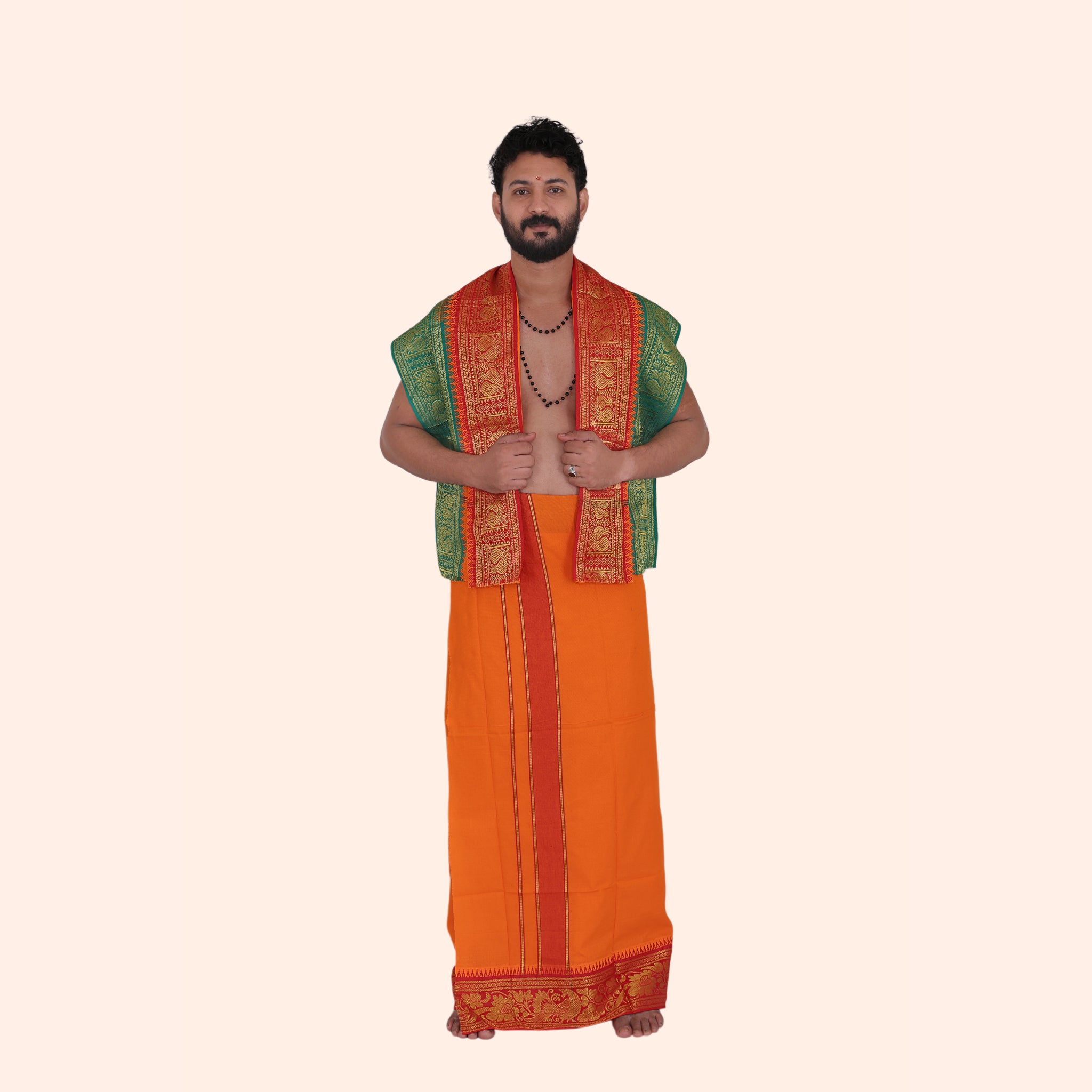 Jacquard Dhoti