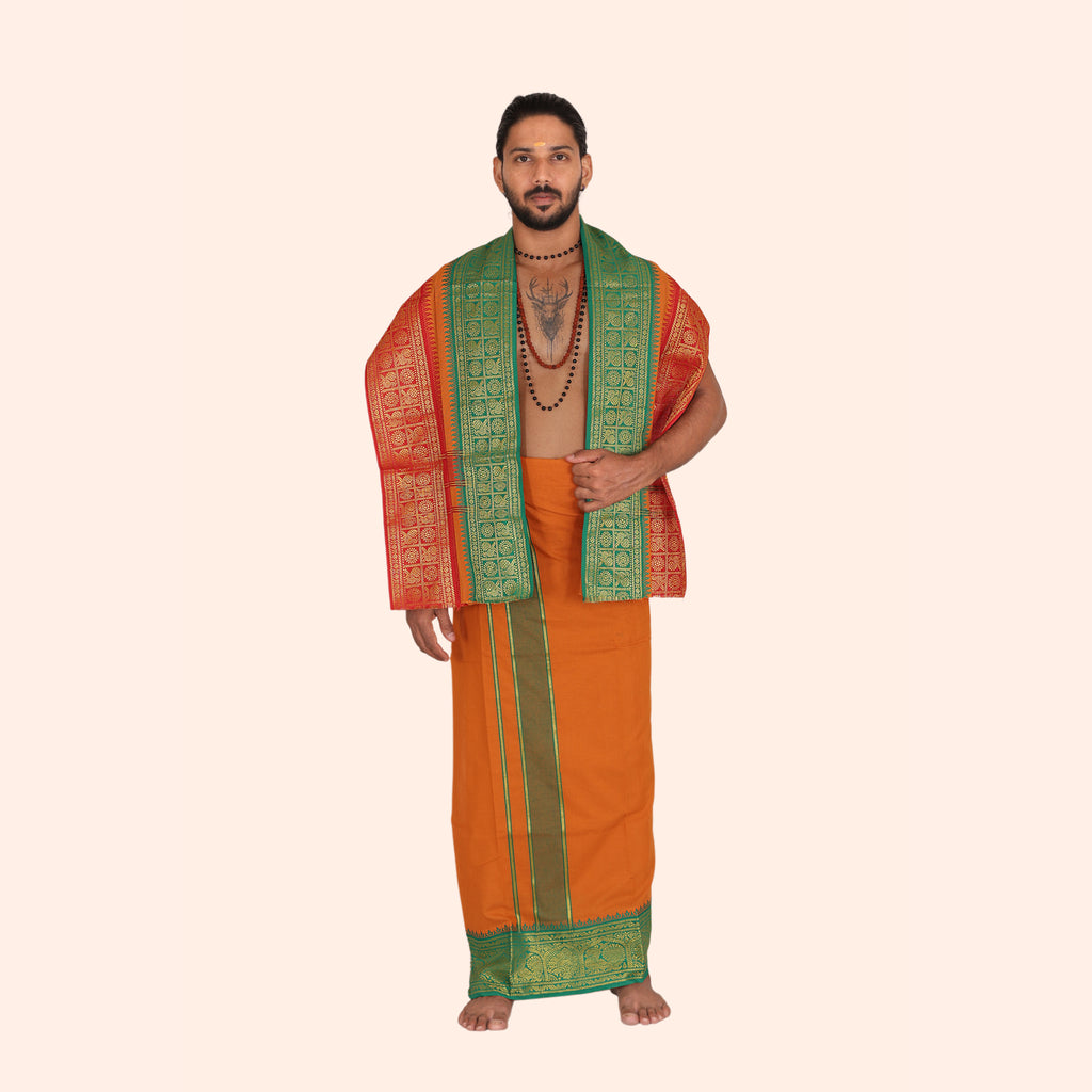Jacquard Dhoti