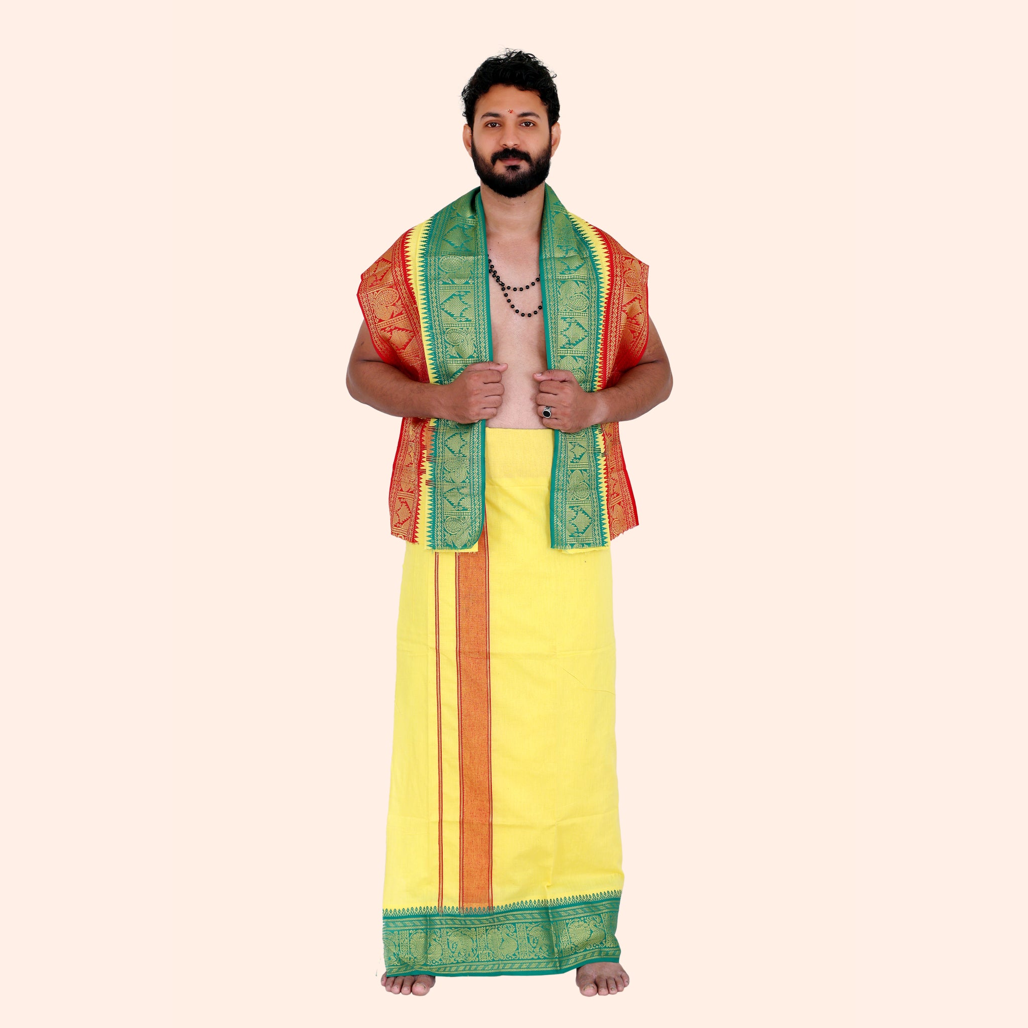 Jacquard Dhoti