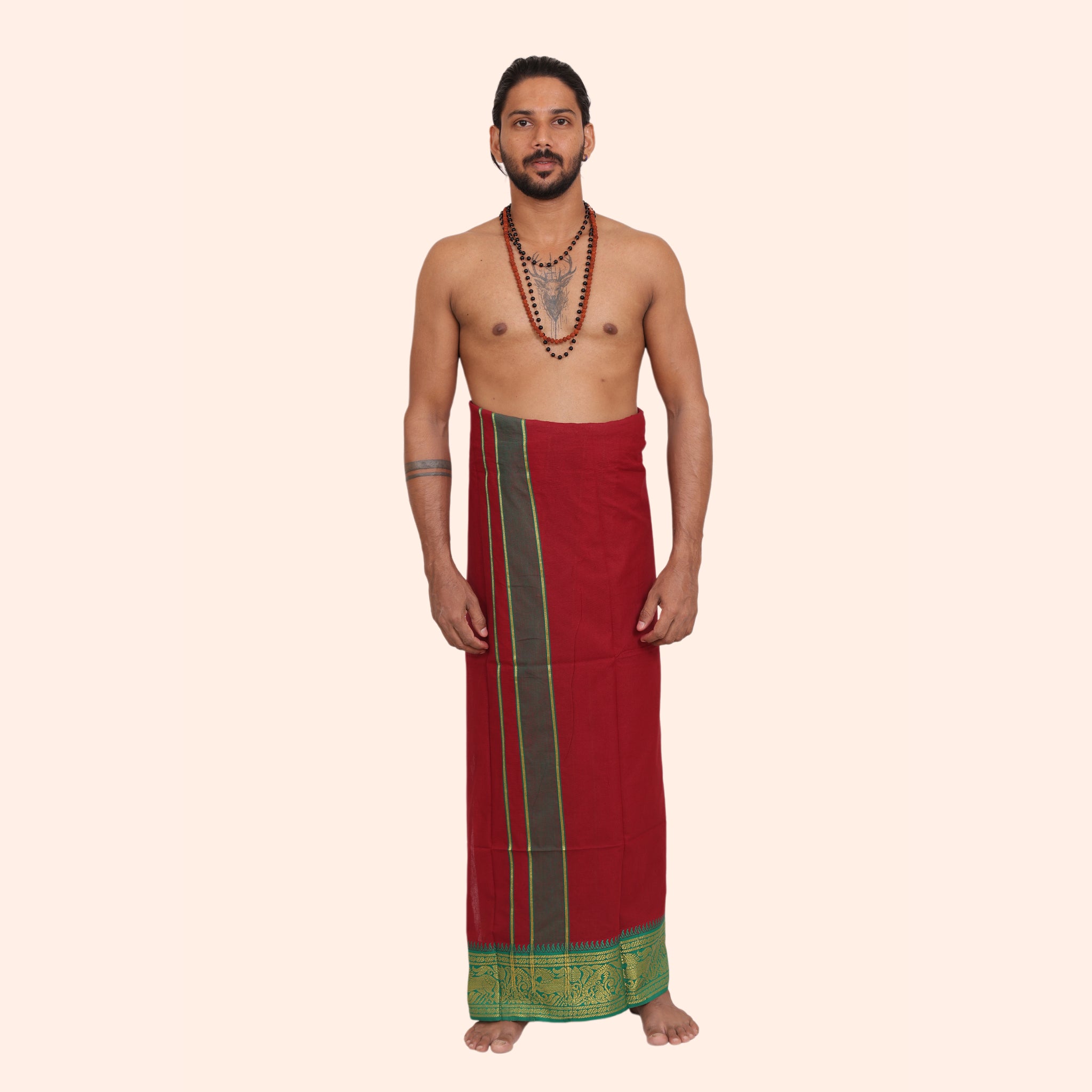 Jacquard Dhoti