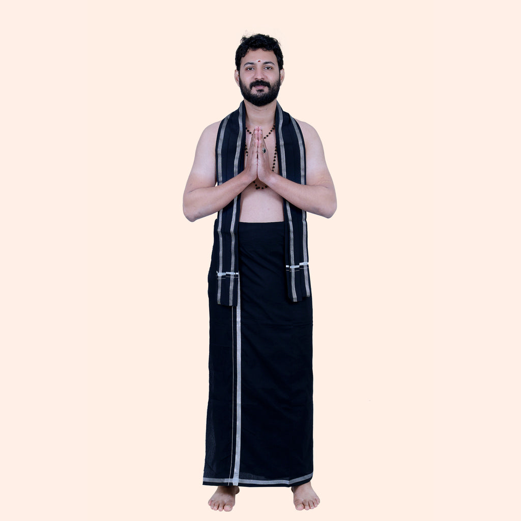 Jari Pate Dhoti