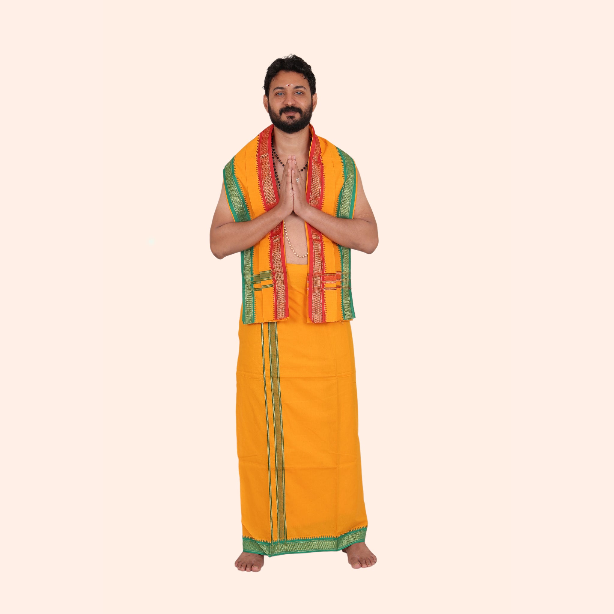 Jari Border Dhoti