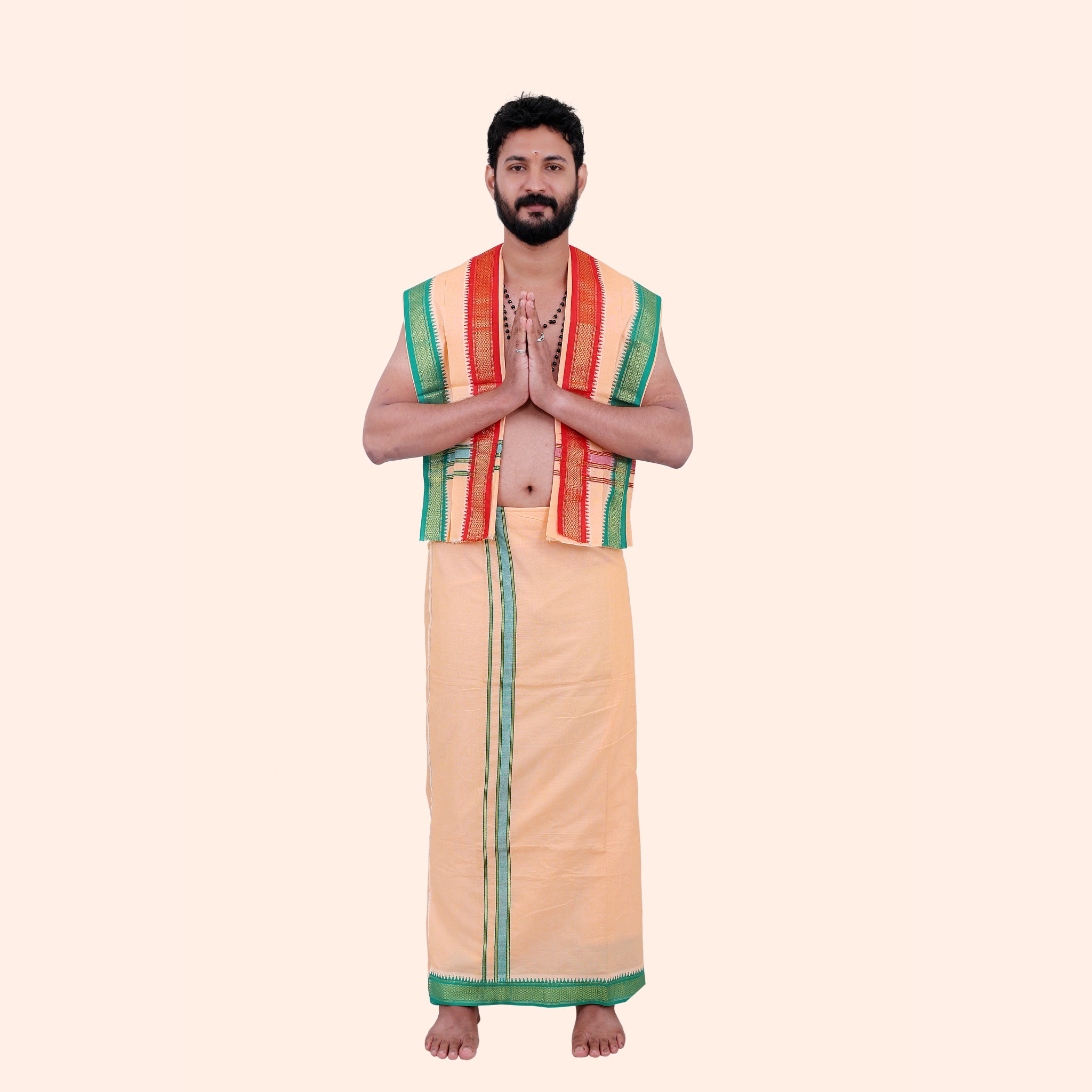 Jari Border Dhoti