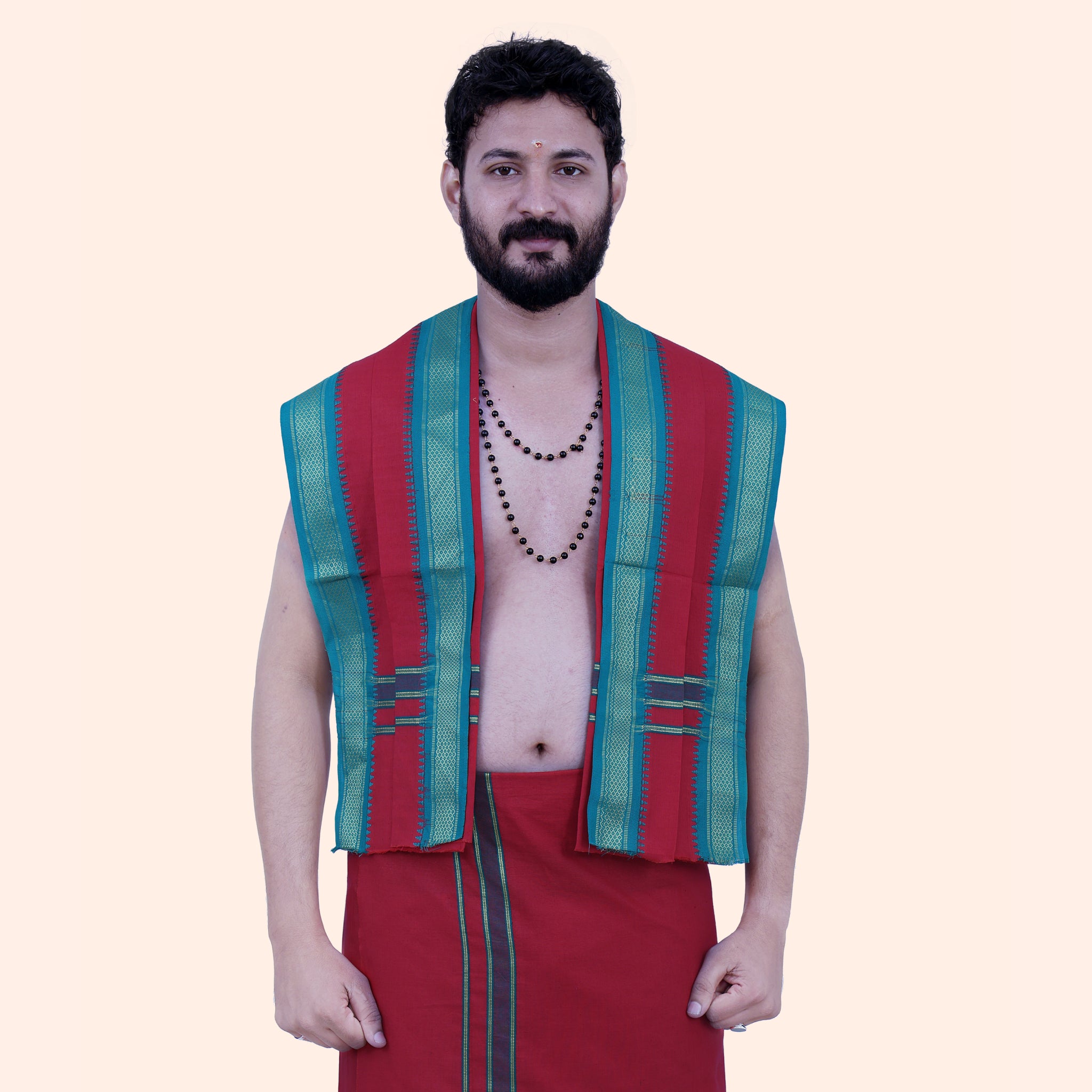 Jari Border Dhoti