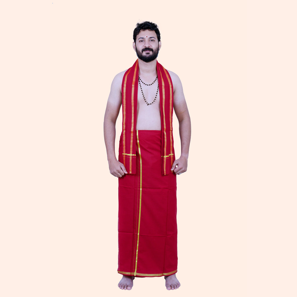 Jari Pate Dhoti