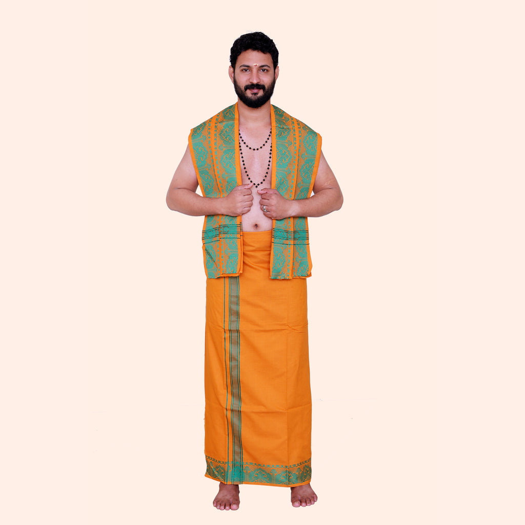 Fancy Jacquard Dhoti