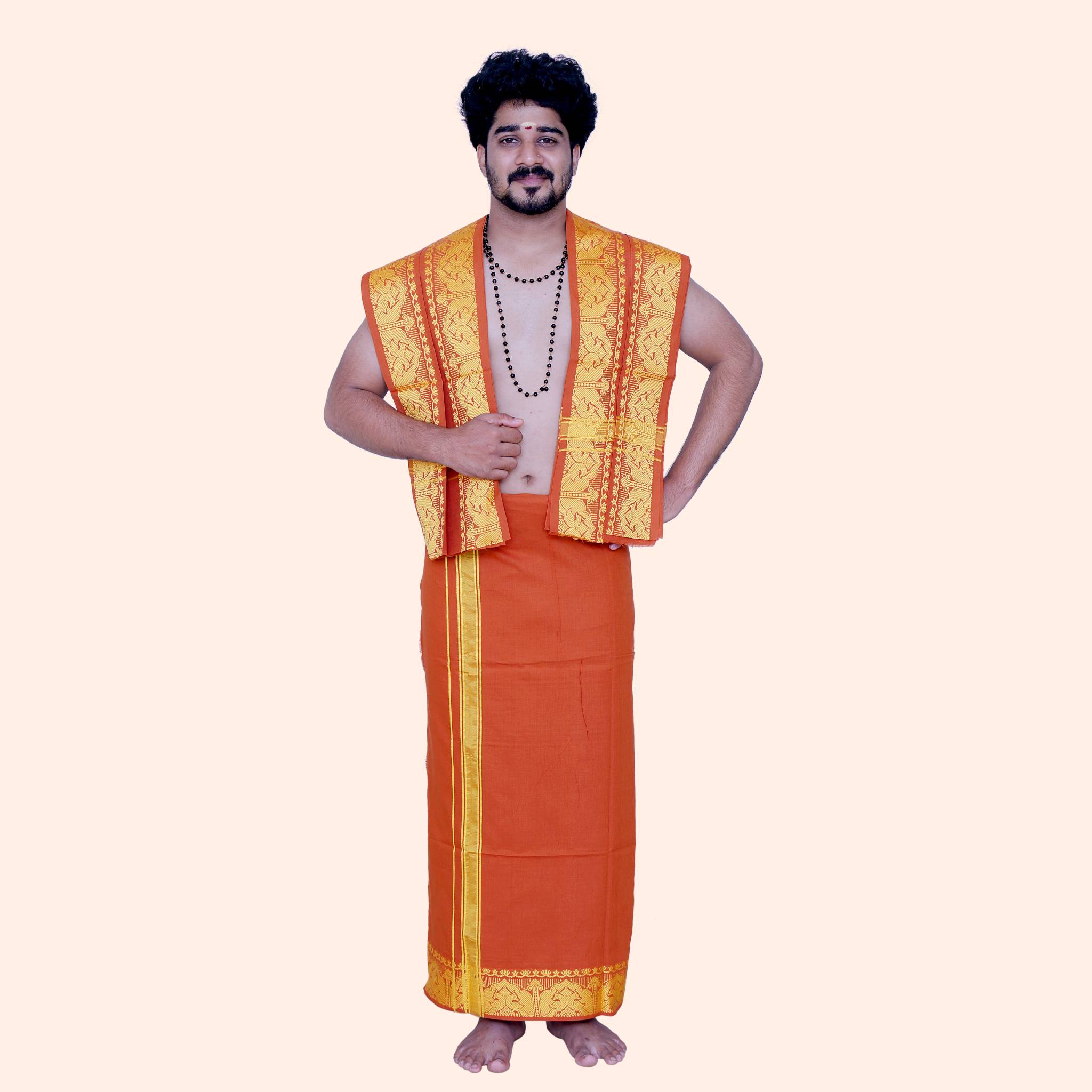 Fancy Jacquard Dhoti