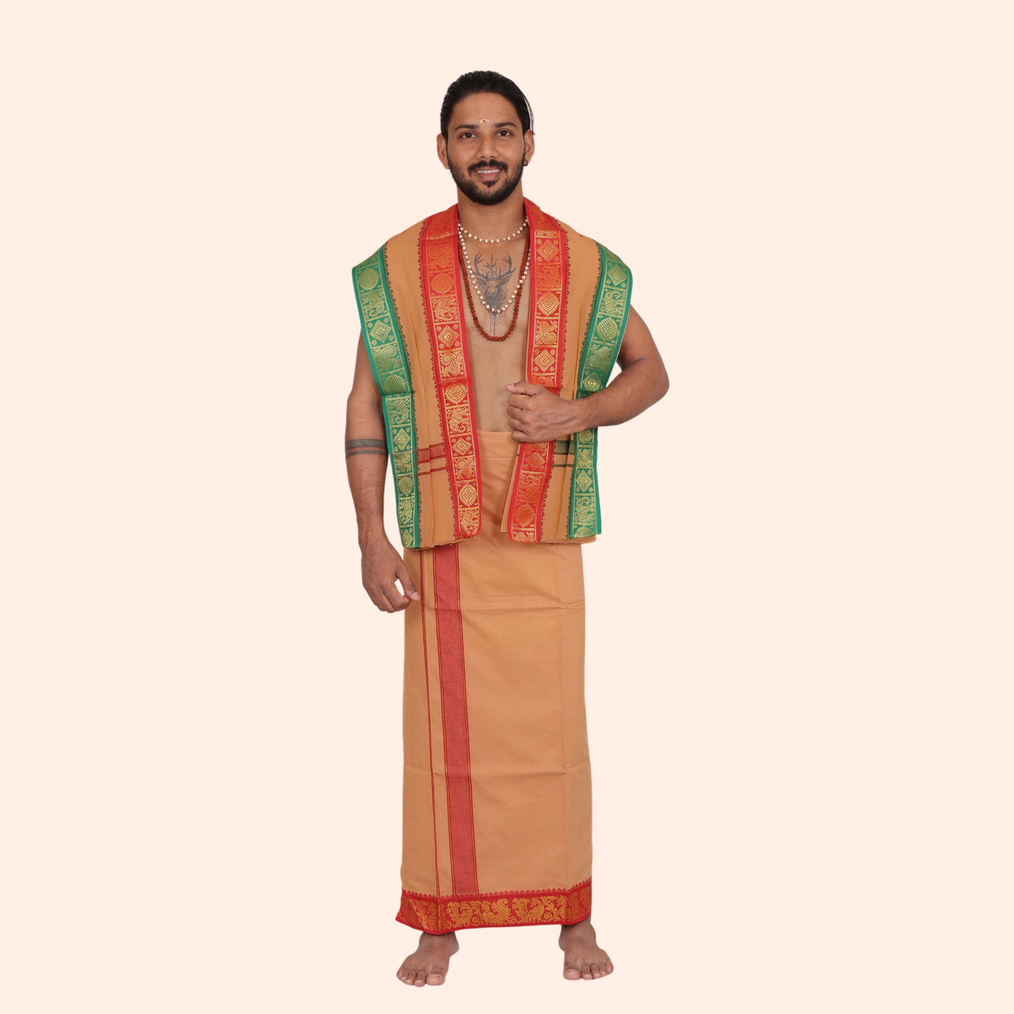 Mini Jacquard Dhoti