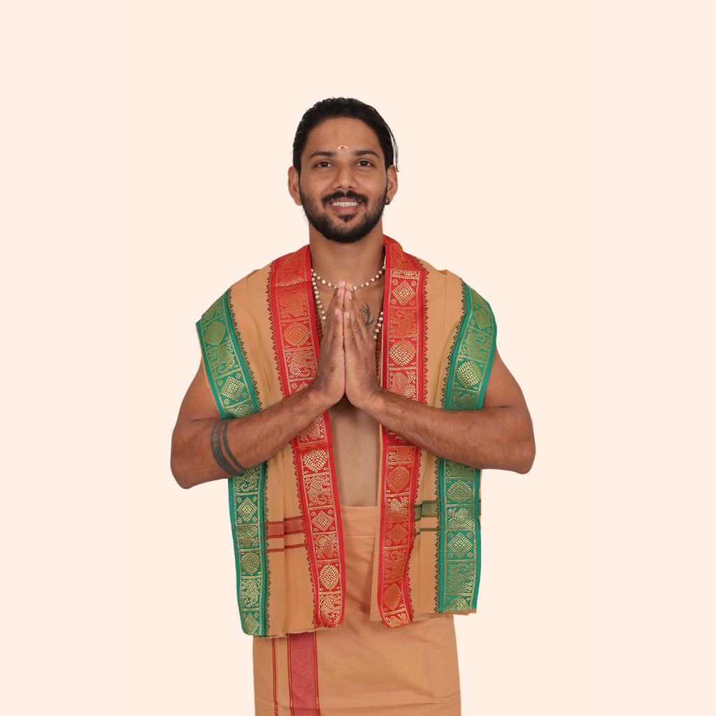 Mini Jacquard Dhoti
