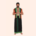 Mini Jacquard Dhoti