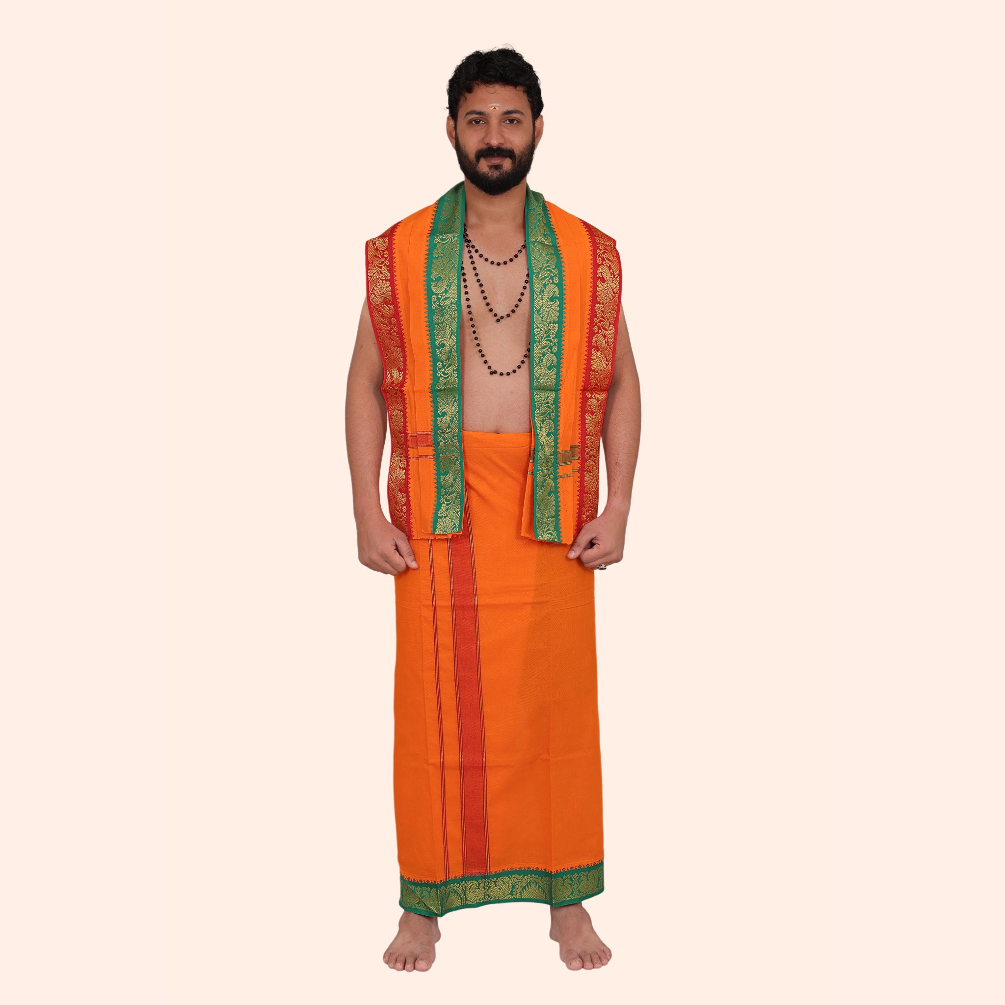 Mini Jacquard Dhoti