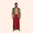 Mini Jacquard Dhoti