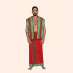 Mini Jacquard Dhoti