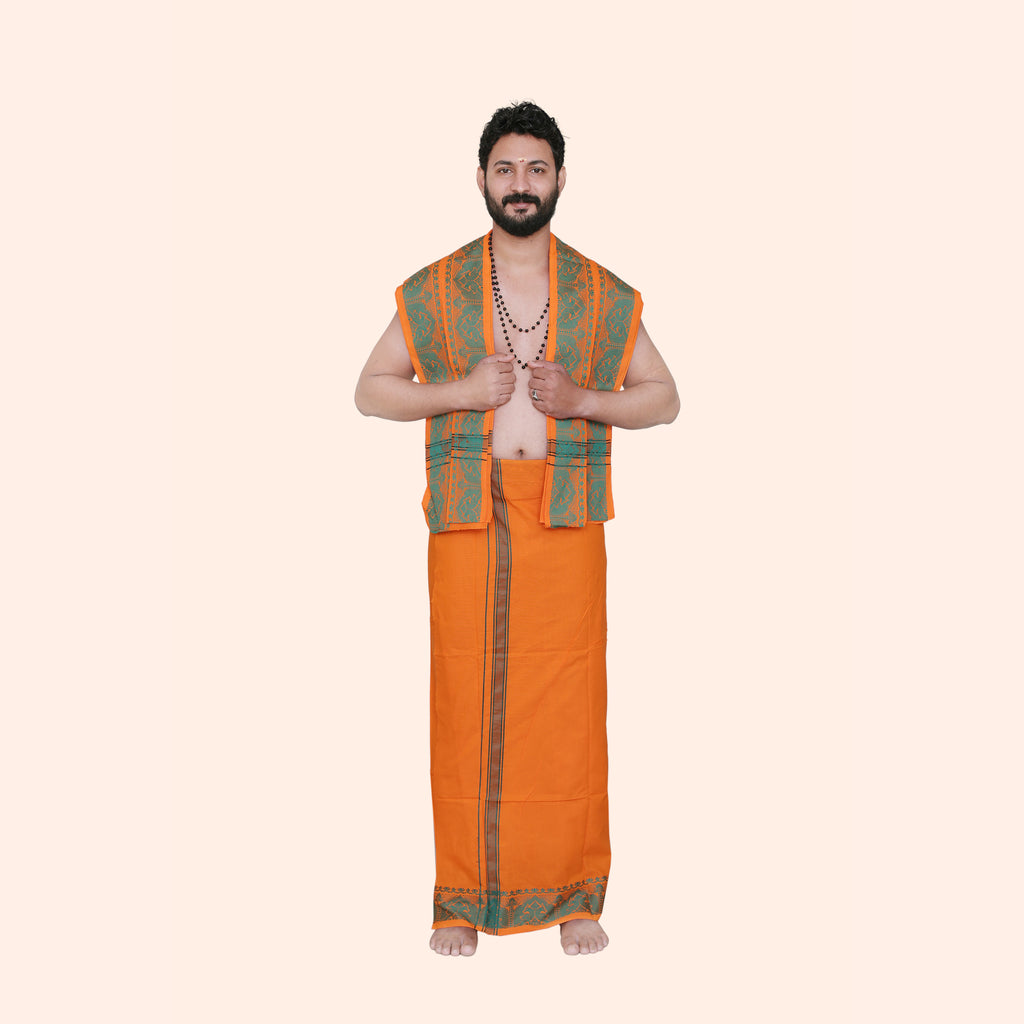 Fancy Jacquard Dhoti