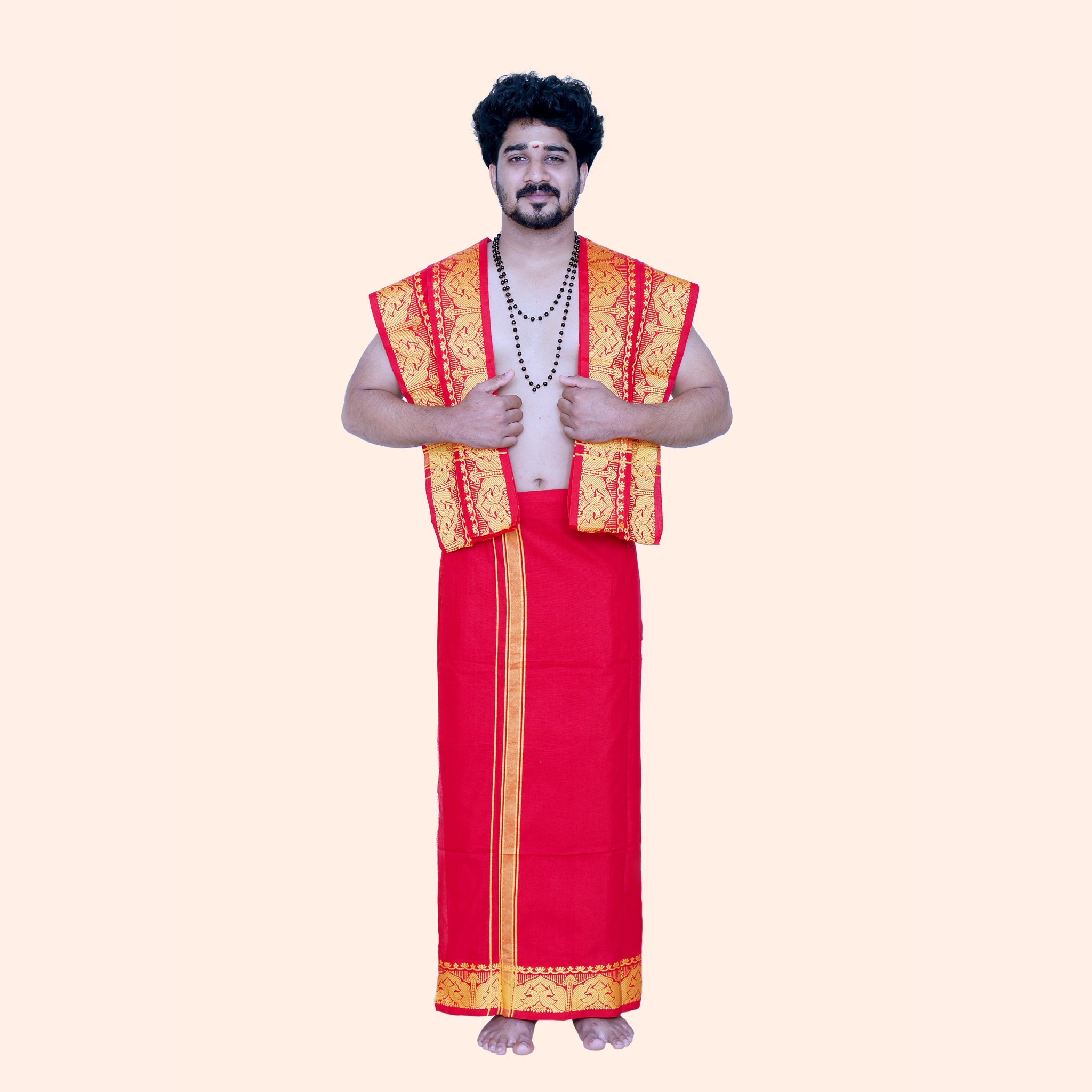 Fancy Jacquard Dhoti