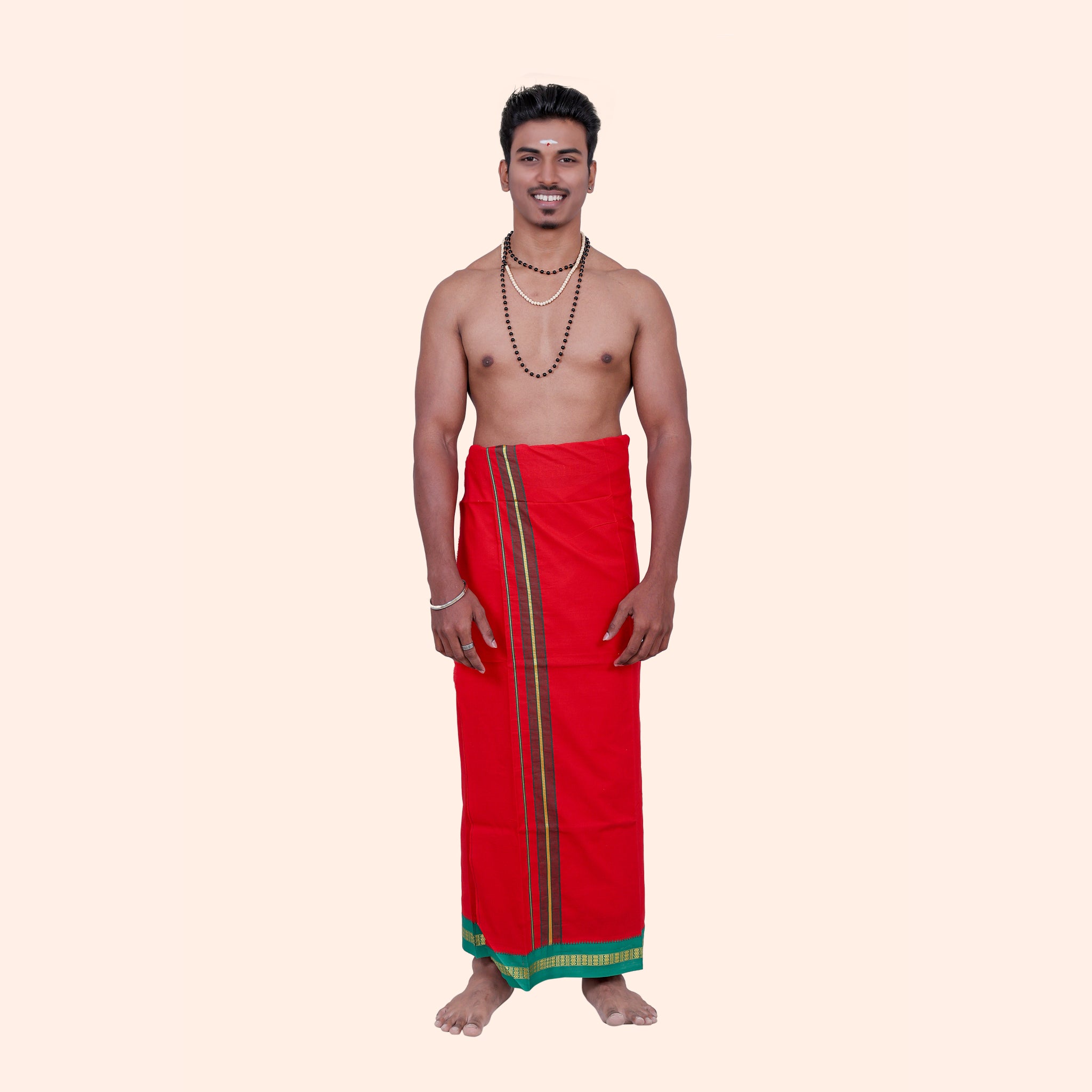 Ruby Dhoti